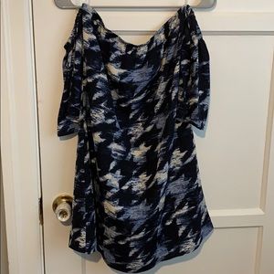 Off the shoulder dress